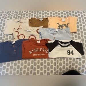 Zara and H&M 6–9M T-Shirt Bundle